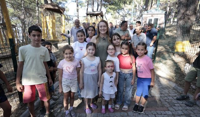 Başkan Mutlu Macera Parkı’nda çocuklarla bir araya geldi!