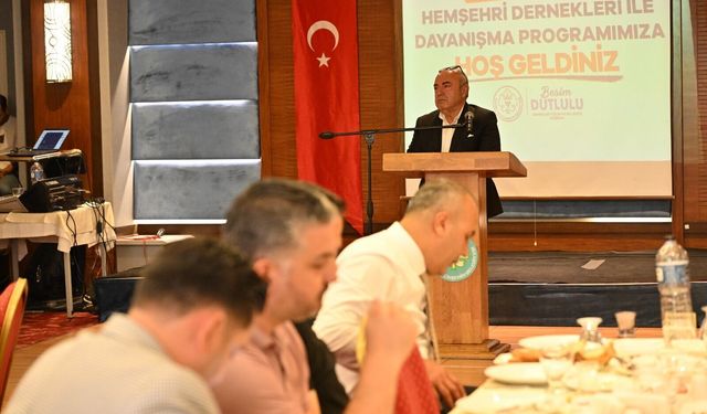 Manisa Büyükşehir’den hemşehri dernekleriyle dayanışma buluşması