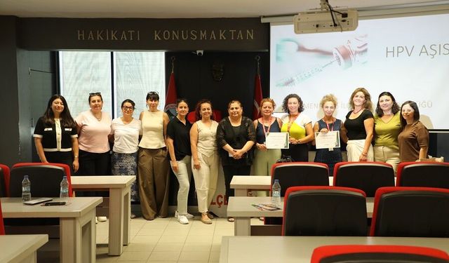 Menderes Belediyesi’nde kadın sağlığı eğitimi