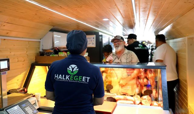 Mobil Halk Ege Et hizmetleri Didim’de vatandaşlarla buluştu