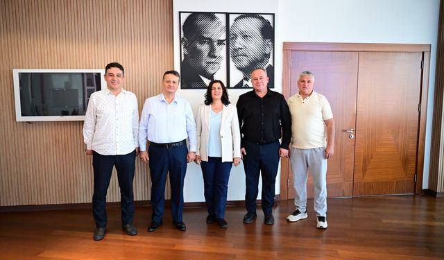 Çerçioğlu’na Nazilli Şoförler Ve Otomobilciler Odası’ndan ziyaret