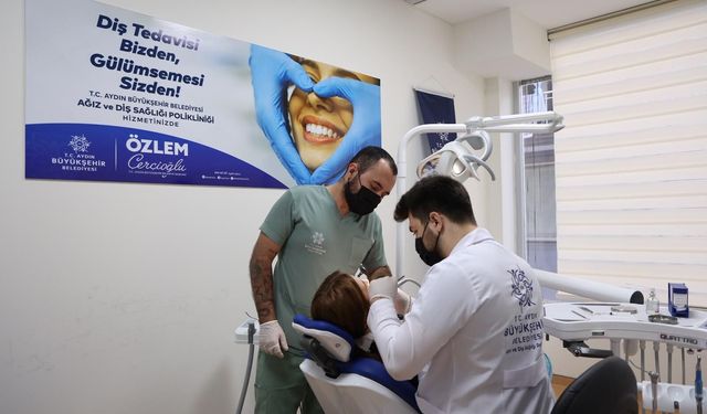 Aydın’da ücretsiz diş hizmeti