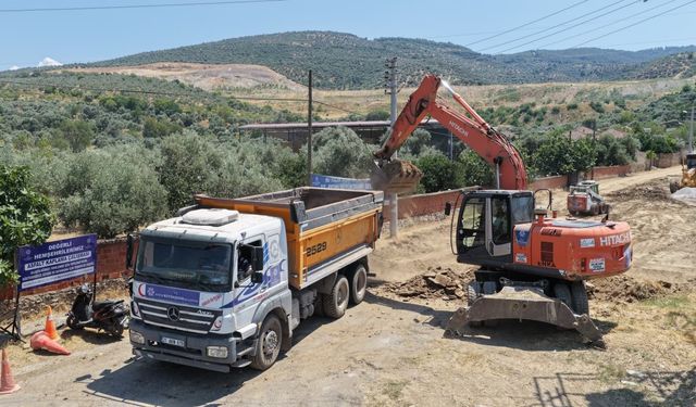 Aydın’ın dört bir yanında ulaşım yatırımları sürüyor