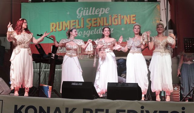 Gültepe’de büyük coşku: Rumeli Şenliği 18. kez İzmirlilerle buluştu!