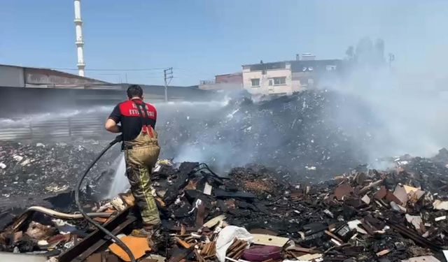 Sanayi bölgesinde yangın kabusu: Esnaf isyan etti!