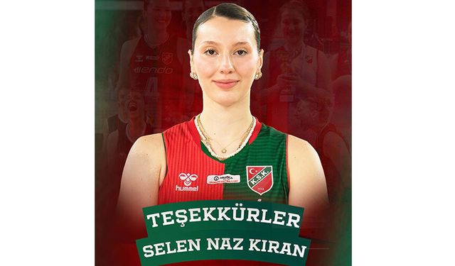 Karşıyaka filesinde Selen'e veda