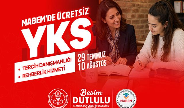 MABEM’de ücretsiz YKS tercih danışmanlığı başlıyor