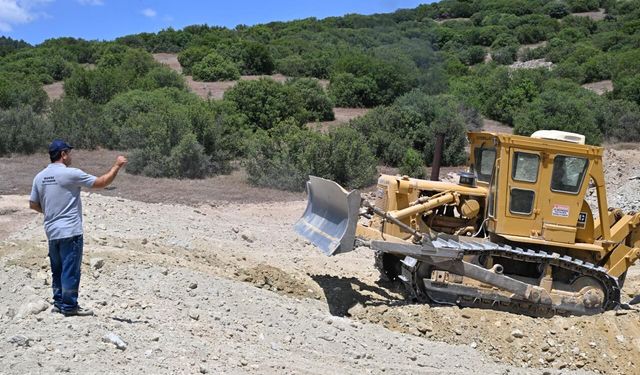 Manisa Büyükşehir’in Gölet yatırımı üreticiye can suyu olacak!