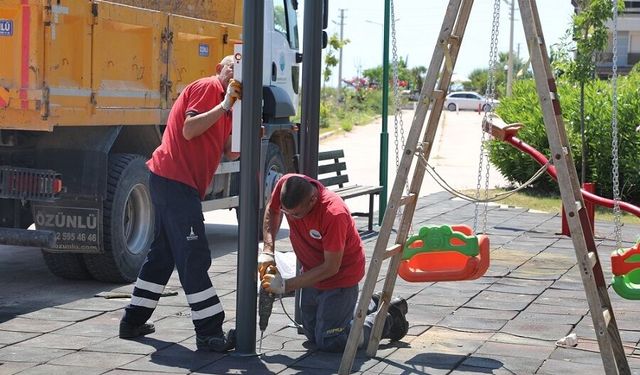 Menderes Sahillerinde Park Seferberliği!