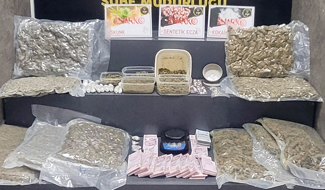 İzmir'de uyuşturucu operasyonunda 1 tutuklama