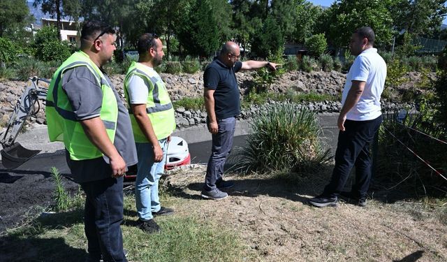 Safran Deresi temizleniyor, Atatürk Kent Parkı nefes alıyor