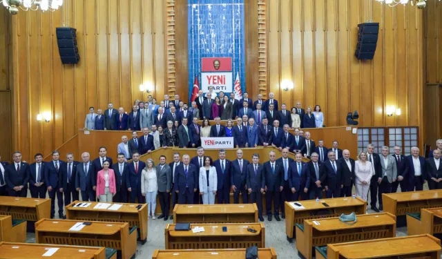 YENİ Parti'nin grup yönetimi belli oldu