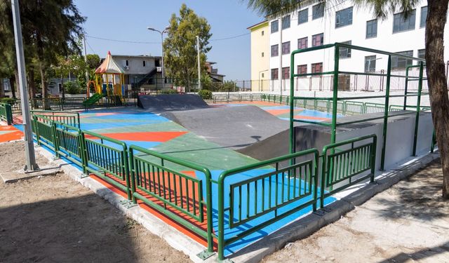 Karşıyaka’da gençlere yeni yaşam alanı: Kaykay pisti açılıyor