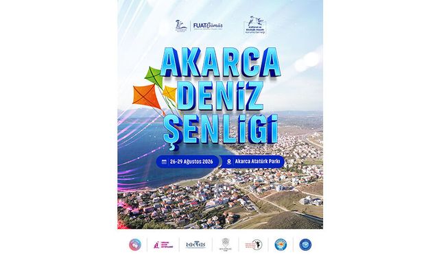 Akarca deniz şenliği başlıyor