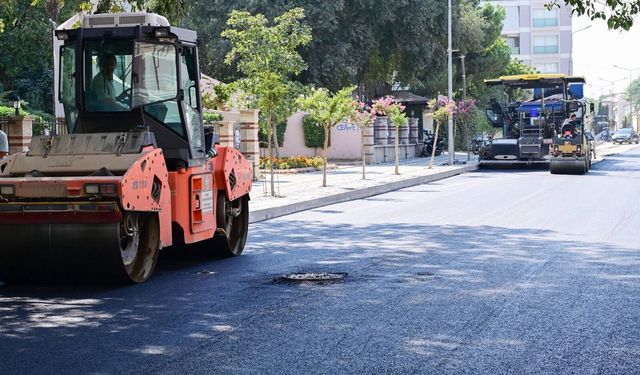 Salihli’nin Şüheda Caddesi baştan aşağı yenileniyor