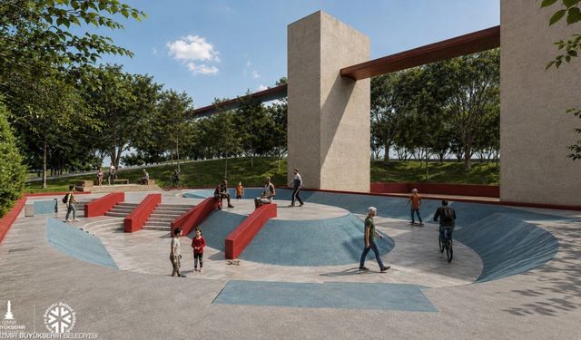 Yedigöller’in kaykay parkı için çalışmalar başladı