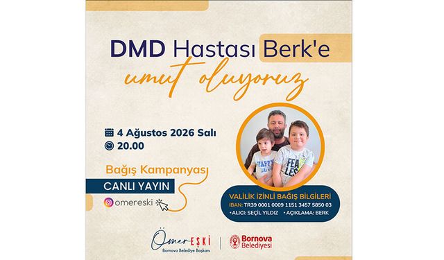 Bornova'da dayanışma sırası Berk Yıldız'da