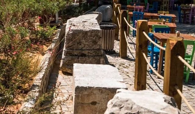 Marmaris'teki Syrna Antik Kenti'ne ait eserler koruma altına alındı