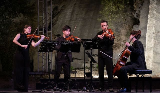 23. Gümüşlük Müzik Festivali "Varyon Quartet" konseriyle sürdü