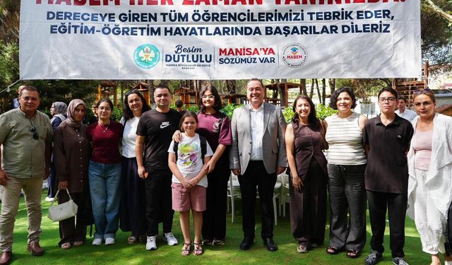 Başkan Dutlulu, MABEM’li öğrencilerin LGS başarısını aileleriyle kutladı