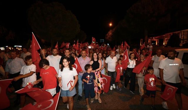 Çeşme’de 30 Ağustos coşkuyla kutlandı