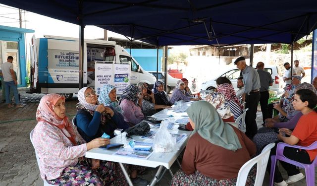 Aydın'da ücretsiz diş sağlığı hizmeti mahallelere taşındı