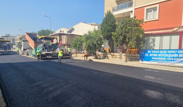 Çerçioğlu ulaşım altyapısını güçlendiren çalışmalara devam ediyor!