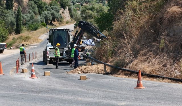 Aydın'da mahallelerin kaynak suyu hatlarına yenileme!