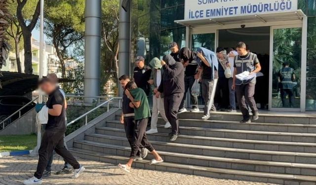 Manisa merkezli 5 ilde suç örgütü operasyonu: 36 şüpheli tutuklandı
