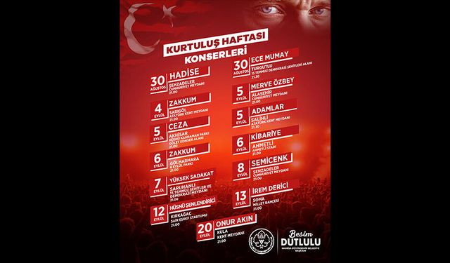 Manisa’nın kurtuluş coşkusu ilçelere yayılacak