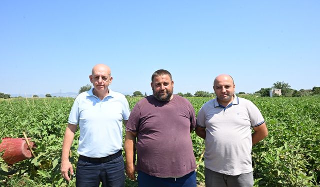 Manisa Büyükşehir Belediyesi afetzede çiftçinin yüzünü güldürdü