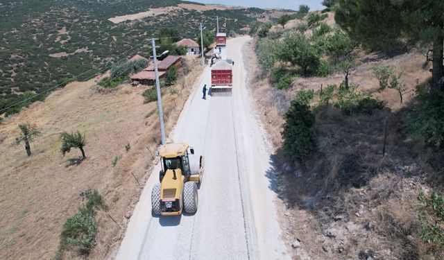 Manisa Büyükşehir’den Kula’da yol hamlesi