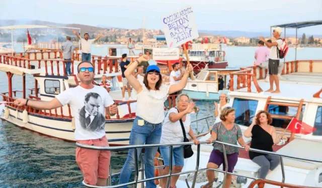 Sığacık Körfezi için ortak ses: Marina projesine karşı buluşma