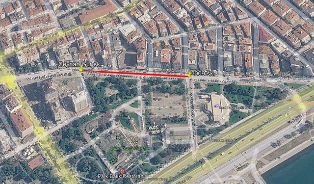 Bostanlı’da o cadde yarın trafiğe kapanıyor!
