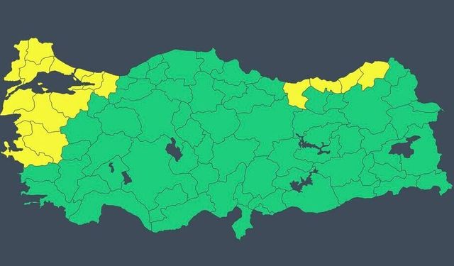 Birçok kente sağanak uyarısı!