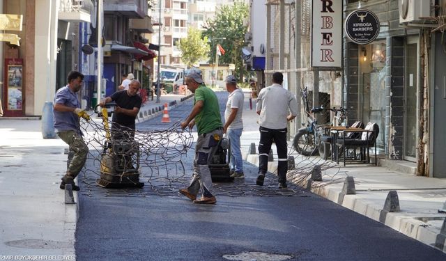 İzmir'in kalbindeki çalışmalar tamam!