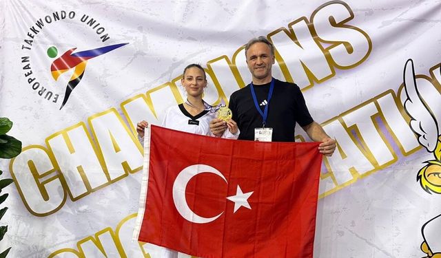 İzmirli tekvandoculardan Avrupa’da üç madalya