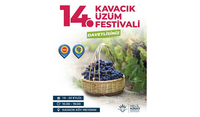 Kavacık Üzüm Festivali'ne geri sayım!