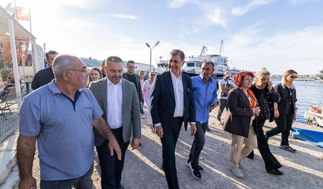 Tugay Tepeboz’da sahaya indi: Balıkçı, üretici ve çocukların taleplerini dinledi