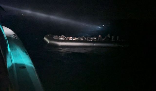 İzmir'de 46 düzensiz göçmen yakalandı