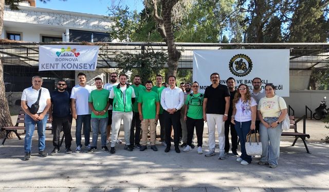 Bornova’da Moto Kuryeler buluşması