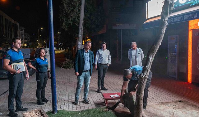 Bornova’da gece yarısı baskını!