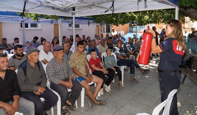 İzmir’in kırsal mahalleleri yangına karşı güçleniyor