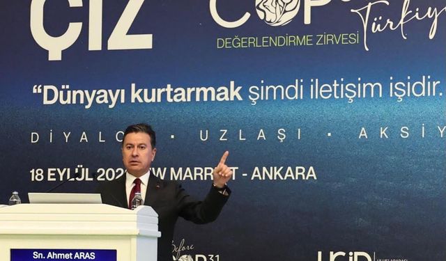 Başkan Aras COP31 Öncesi Türkiye Diyalogları Zirvesi'ne katıldı