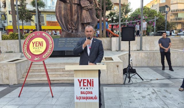 YENİ Partili Arslan Balçova'dan seslendi: “Birinci parti olmamızı hazmedemediler”