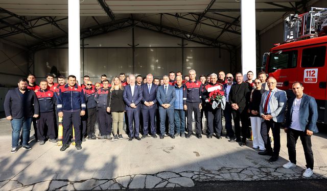 Başkan Balkan’dan itfaiyecilere teşekkür: “Emekleri çok kıymetli”