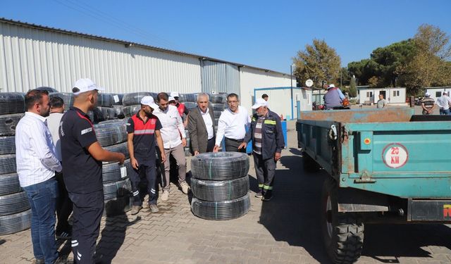 Büyükşehir’den üreticiye milyonluk su desteği: 7 milyon metre aşıldı