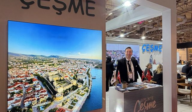 Çeşme standına Uluslararası İstanbul Turizm Fuarı’nda yoğun ilgi