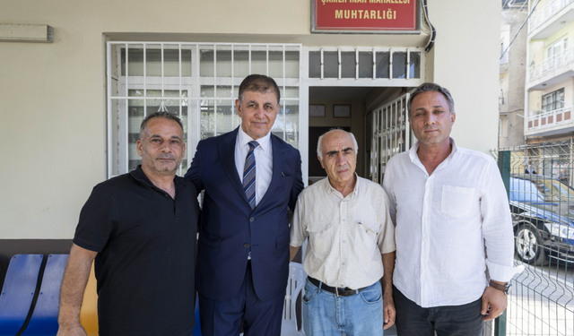Başkan Tugay’dan Buca’da mahalle turu