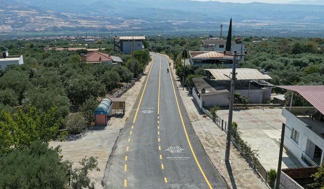Başkan Çerçioğlu’ndan Kuyucak’ta yol yenileme çalışması